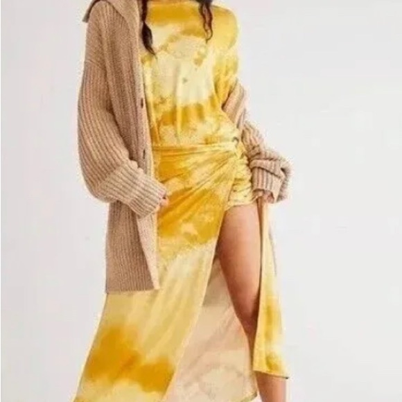 NWOT Free People Alyssa Wrap Dress - Picture 3 of 10